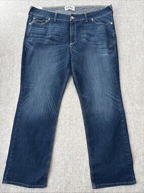 ARIAT Rosa Perfect Rise‎ Bootcut Jeans Full Length Womens Plus 26W New